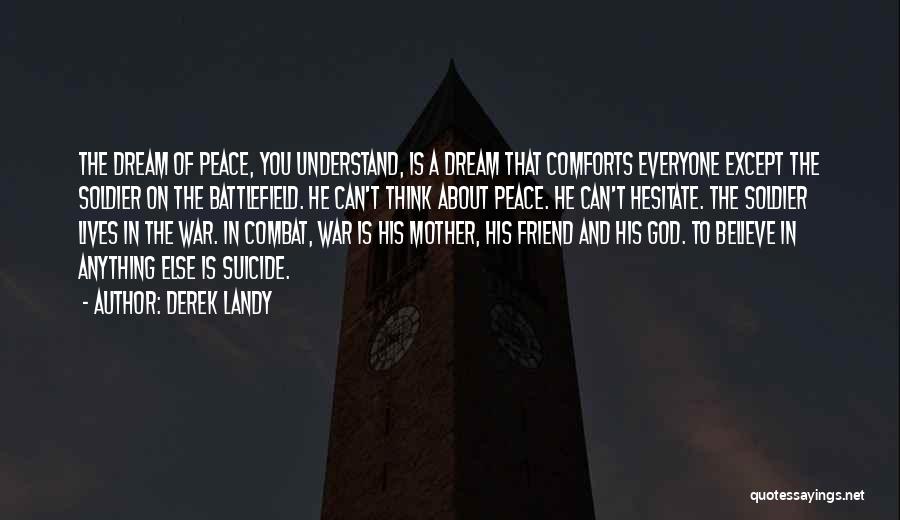God Comforts Us Quotes By Derek Landy