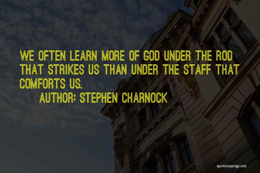 God Comforts Us Quotes By Stephen Charnock