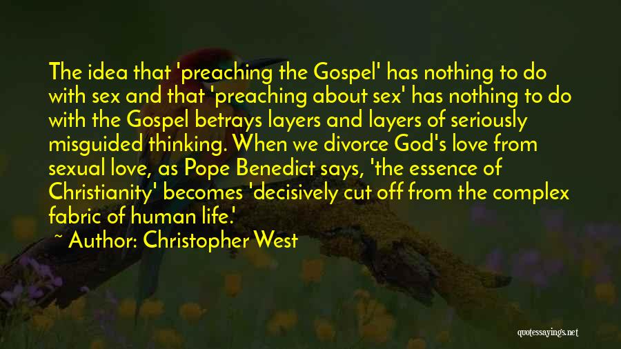 God Complex Quotes By Christopher West