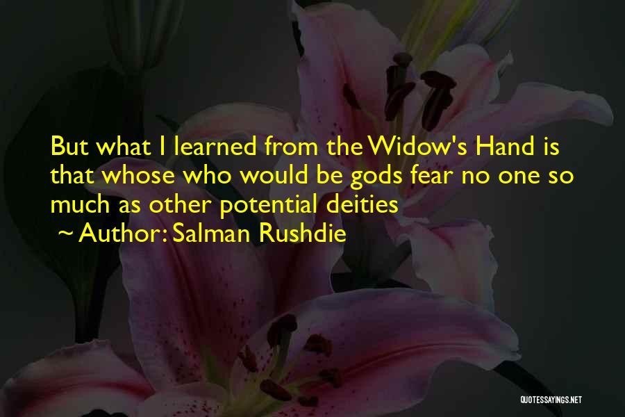 God Complex Quotes By Salman Rushdie