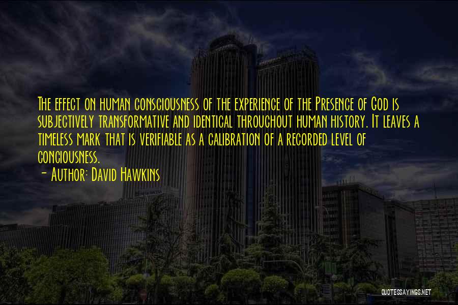 God Consciousness Quotes By David Hawkins