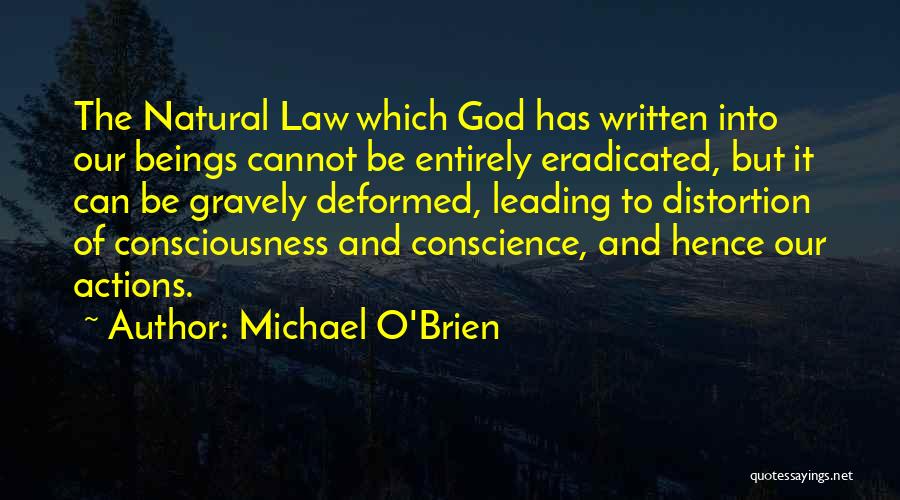 God Consciousness Quotes By Michael O'Brien