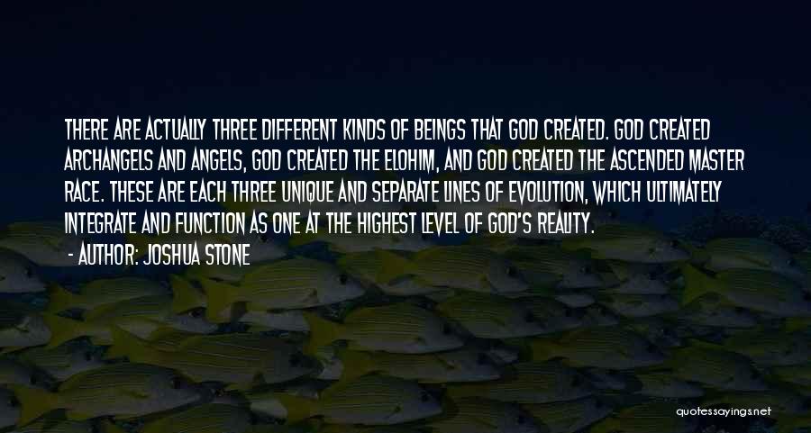 God Created Angels Quotes By Joshua Stone