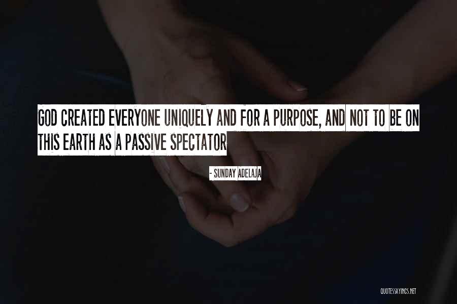 God Created Earth Quotes By Sunday Adelaja God Created Earth Quotes By Sunday Adelaja
