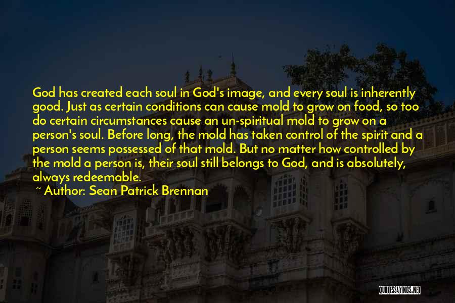 God Created Evil Quotes By Sean Patrick Brennan