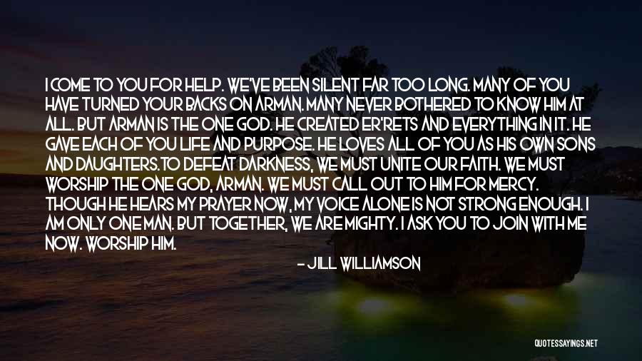 God Created Man Quotes By Jill Williamson