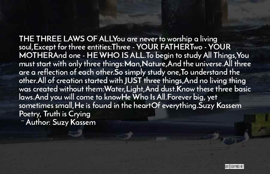 God Created The Universe Quotes By Suzy Kassem