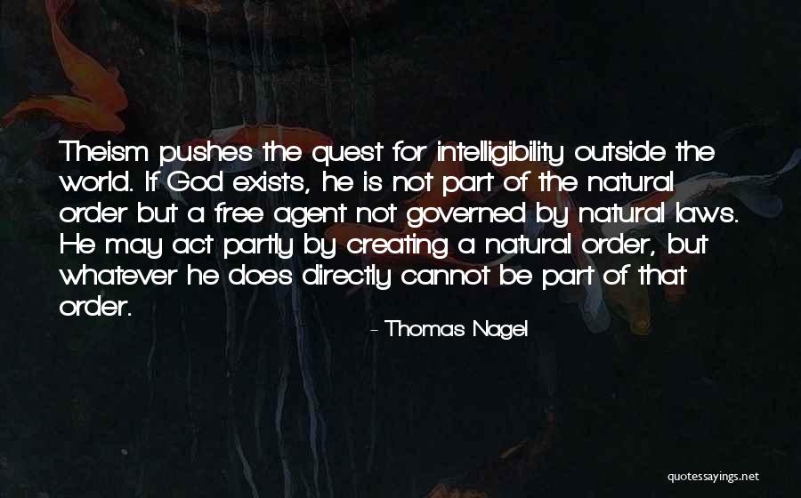 God Creating Me Quotes By Thomas Nagel