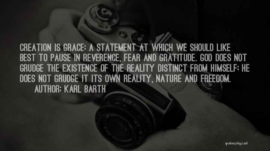 God Creation And Nature Quotes By Karl Barth