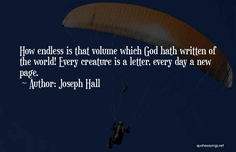 God Creature Quotes By Joseph Hall