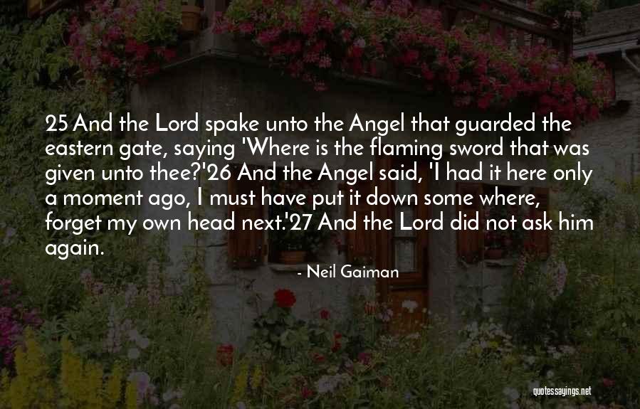 God Did It Again Quotes By Neil Gaiman