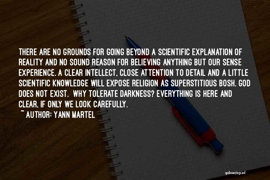 God Doing Everything For A Reason Quotes By Yann Martel