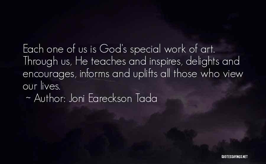 God Encourages Quotes By Joni Eareckson Tada