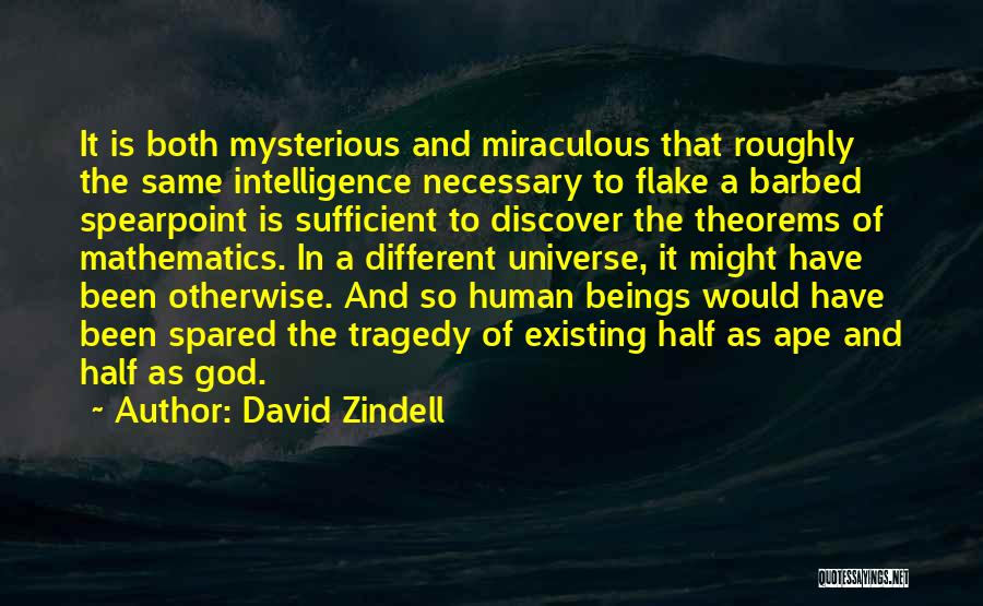 God Existing Quotes By David Zindell