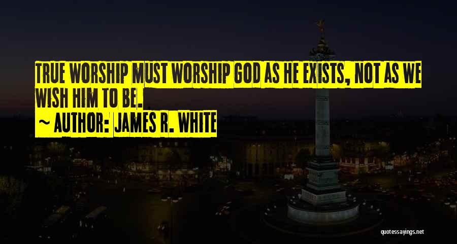 God Exists Quotes By James R. White