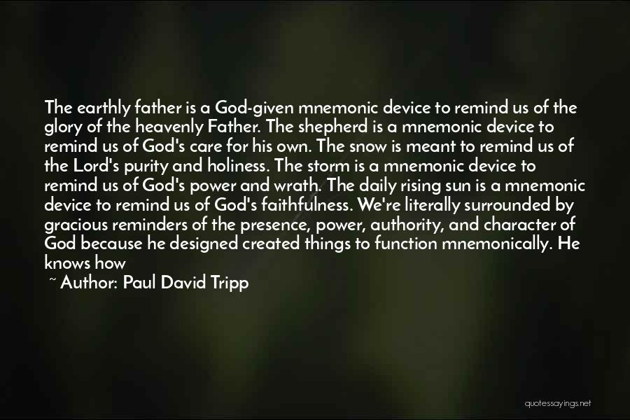 God Faithfulness Quotes By Paul David Tripp