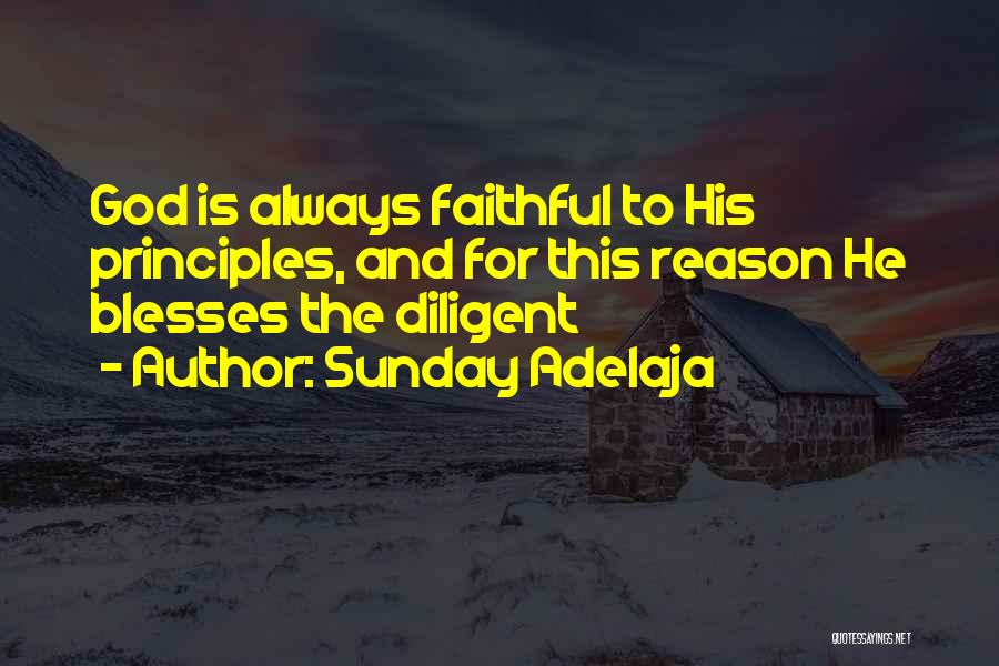 God Faithfulness Quotes By Sunday Adelaja