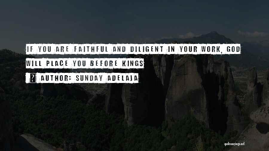 God Faithfulness Quotes By Sunday Adelaja