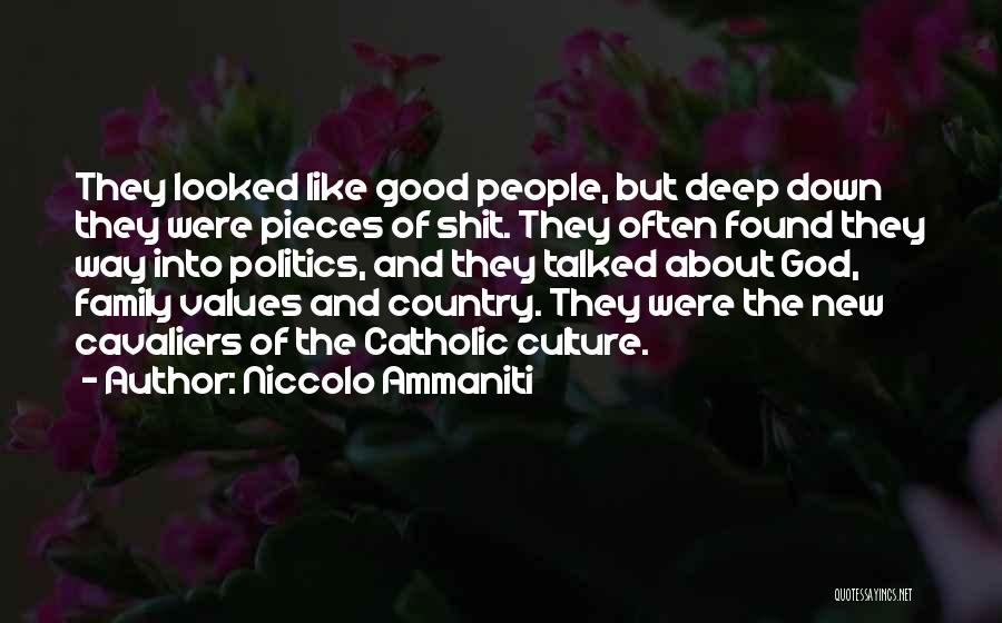 God Family Country Quotes By Niccolo Ammaniti