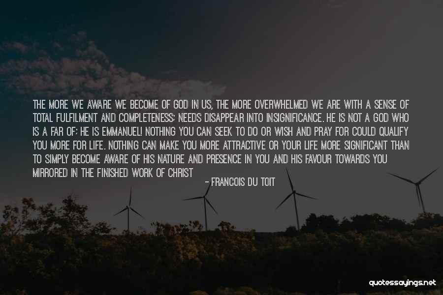 God Favour Quotes By Francois Du Toit