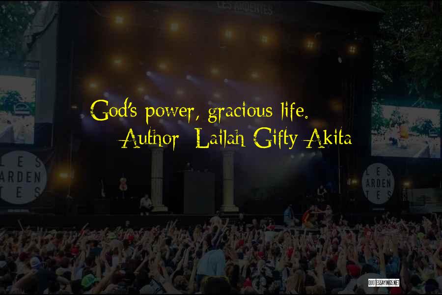 God Favour Quotes By Lailah Gifty Akita