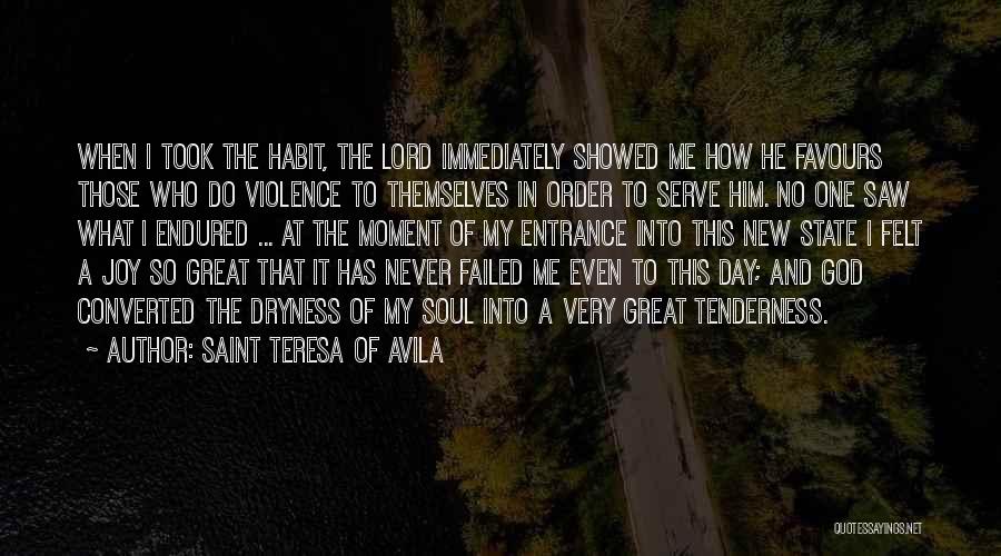 God Favours Quotes By Saint Teresa Of Avila