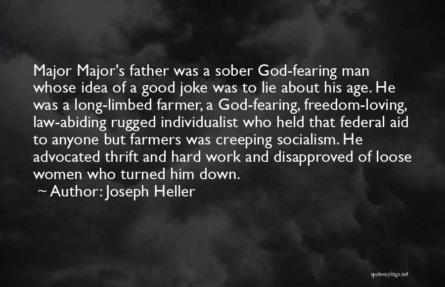 God Fearing Man Quotes By Joseph Heller