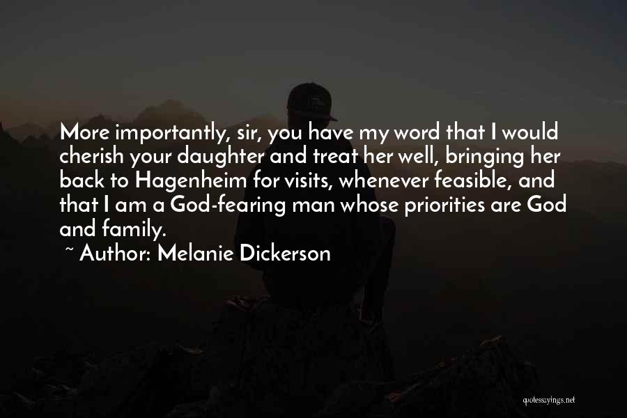 God Fearing Man Quotes By Melanie Dickerson