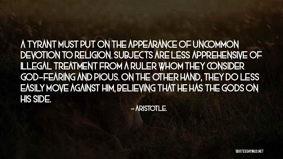 God Fearing Quotes By Aristotle.