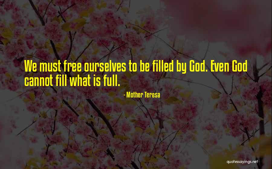 God Filled Quotes By Mother Teresa