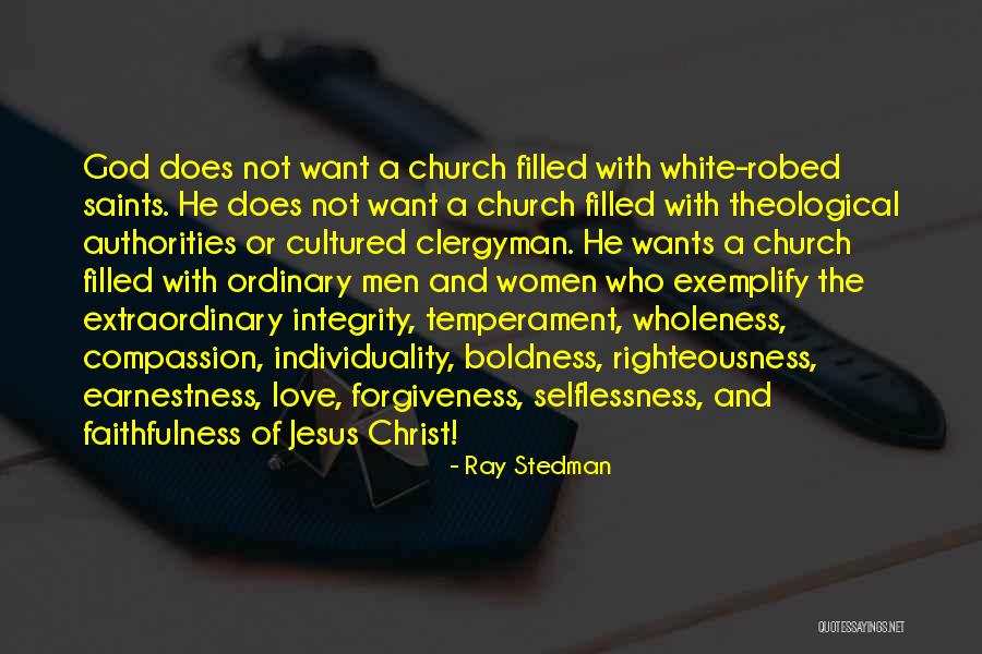 God Filled Quotes By Ray Stedman