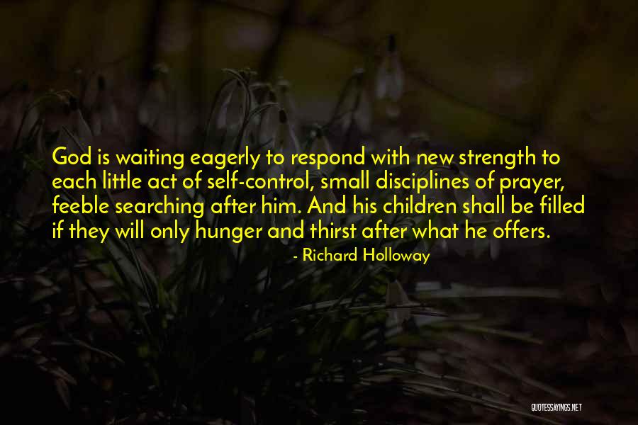 God Filled Quotes By Richard Holloway