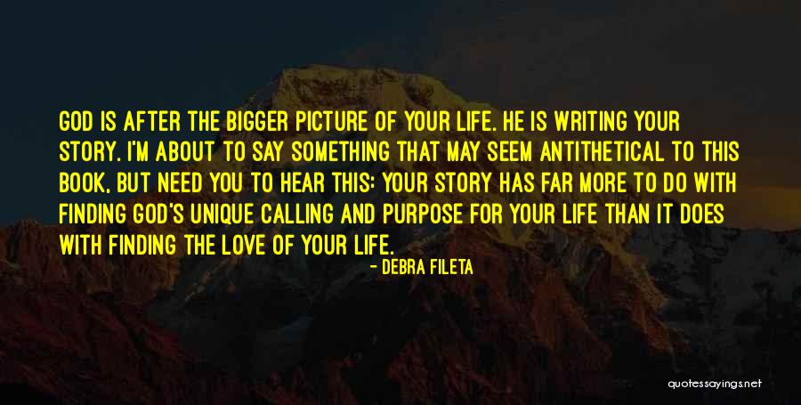 God Finding Love Quotes By Debra Fileta