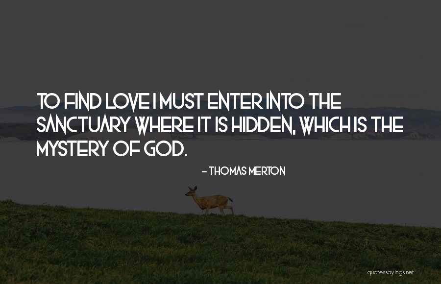 God Finding Love Quotes By Thomas Merton