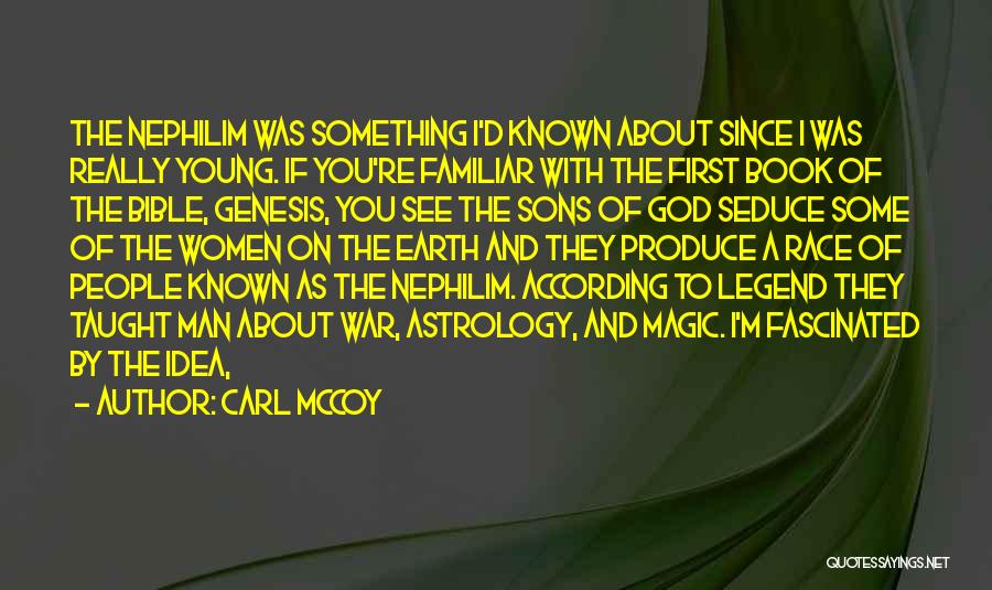 God First Bible Quotes By Carl McCoy