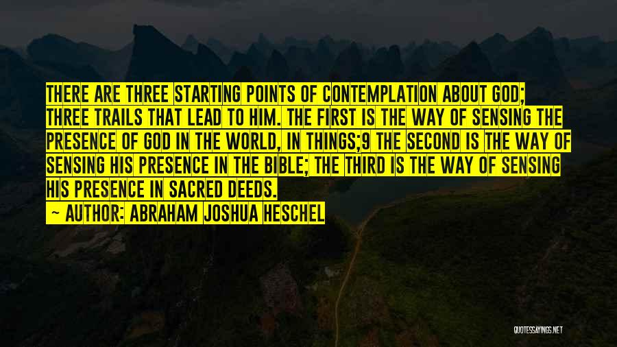 God First Quotes By Abraham Joshua Heschel