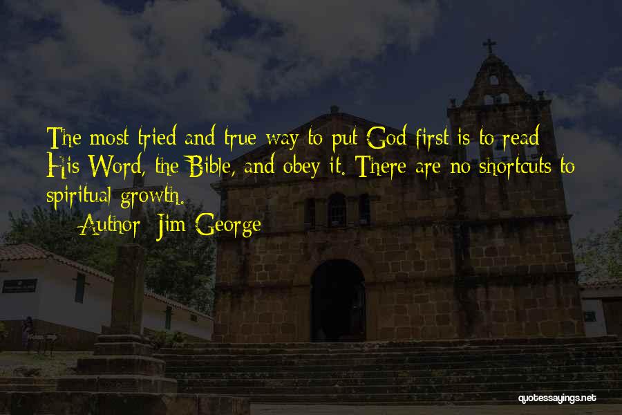 God First Quotes By Jim George