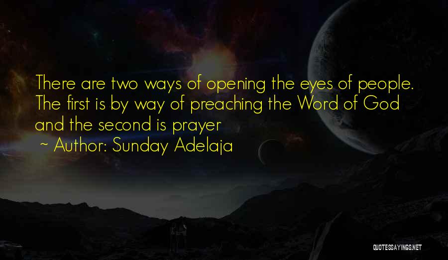 God First Quotes By Sunday Adelaja