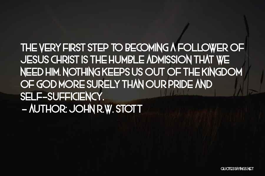 God Follower Quotes By John R.W. Stott