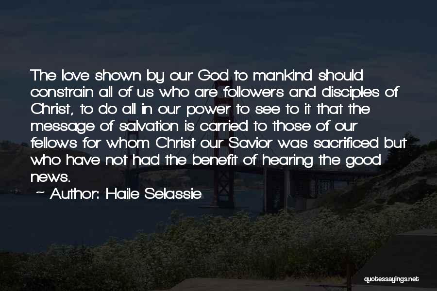 God Followers Quotes By Haile Selassie God Followers Quotes By Haile Selassie