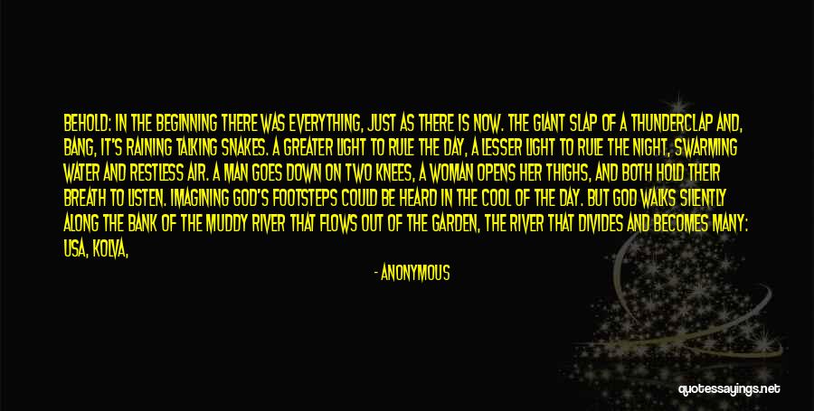 God Footsteps Quotes By Anonymous