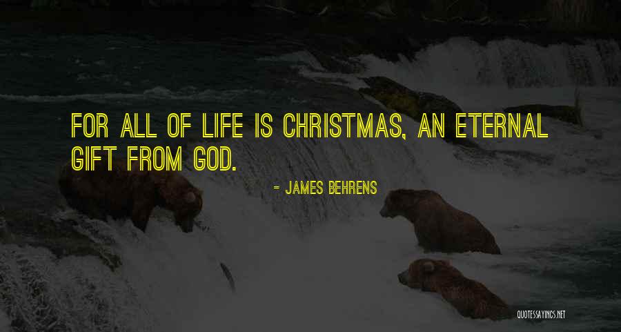 God For Christmas Quotes By James Behrens God For Christmas Quotes By James Behrens