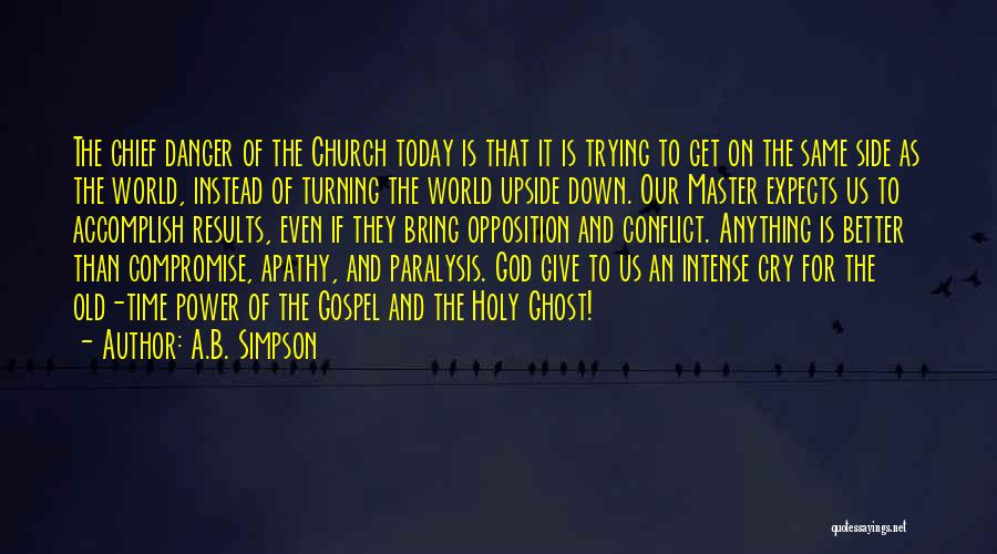 God For Today Quotes By A.B. Simpson