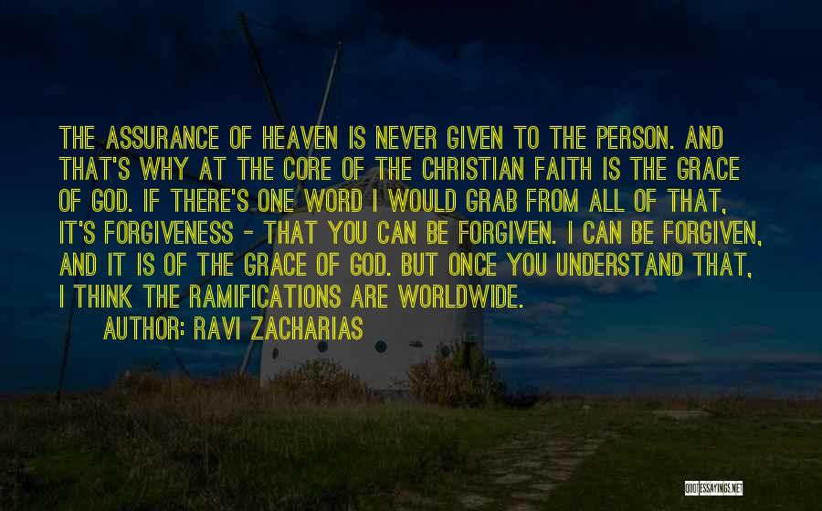 God Forgiveness Christian Quotes By Ravi Zacharias