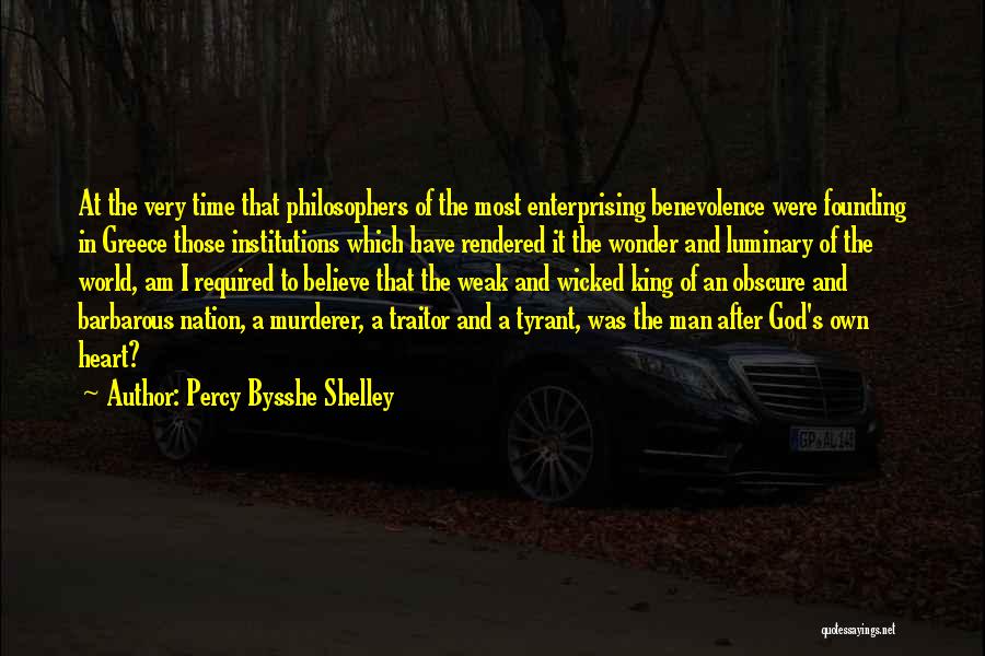 God From Philosophers Quotes By Percy Bysshe Shelley