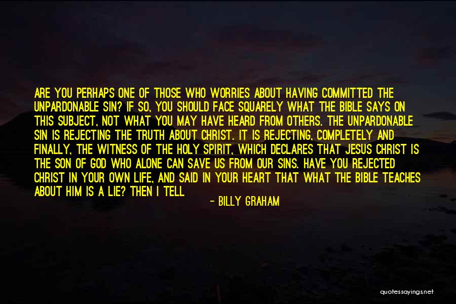 God From The Bible Quotes By Billy Graham