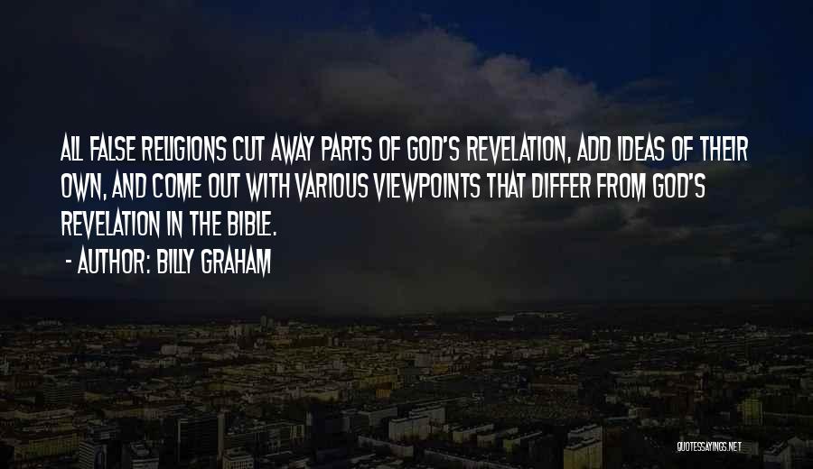 God From The Bible Quotes By Billy Graham