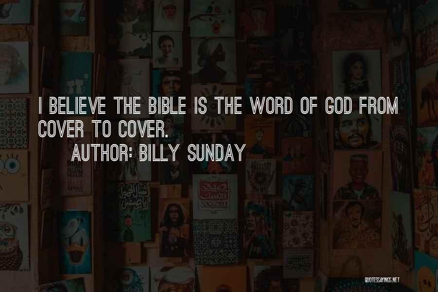 God From The Bible Quotes By Billy Sunday