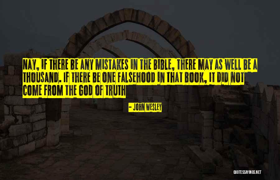 God From The Bible Quotes By John Wesley