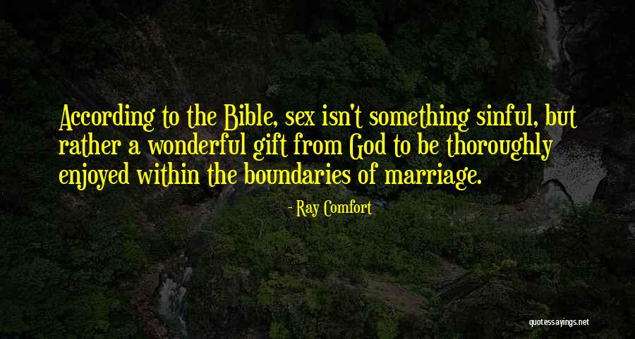 God From The Bible Quotes By Ray Comfort